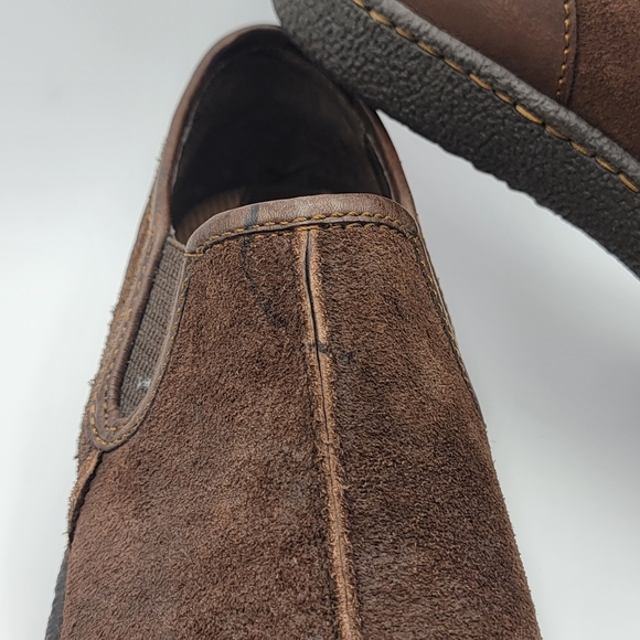 NWOT Born Nigel Slip On Distressed Suede Loafers Size 9 (M)/ 10.5 (W)  #1342 - Picture 8 of 9